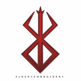 Berserk Logo - Anime - Embroidery Design - FineryEmbroidery